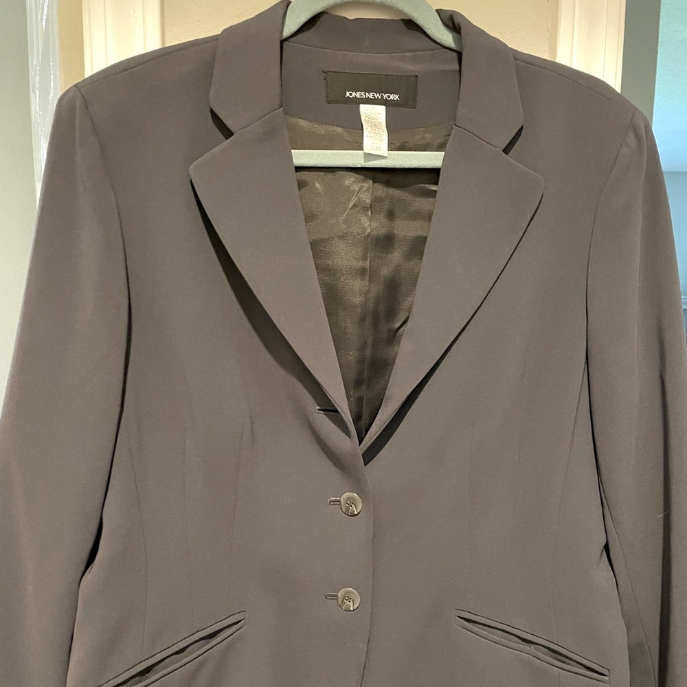 Jones New York gray blazer